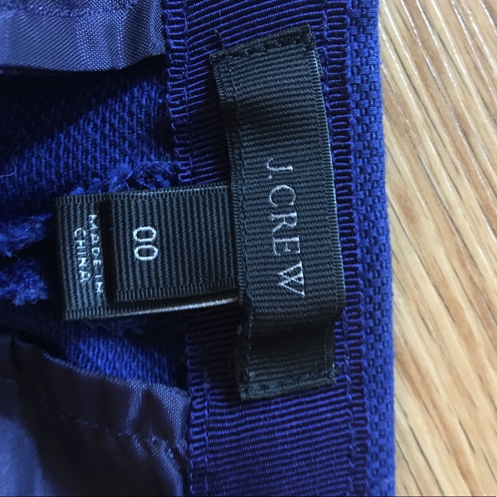 J. Crew Pleated Textured Cotton Shorts - Picture 5 of 5